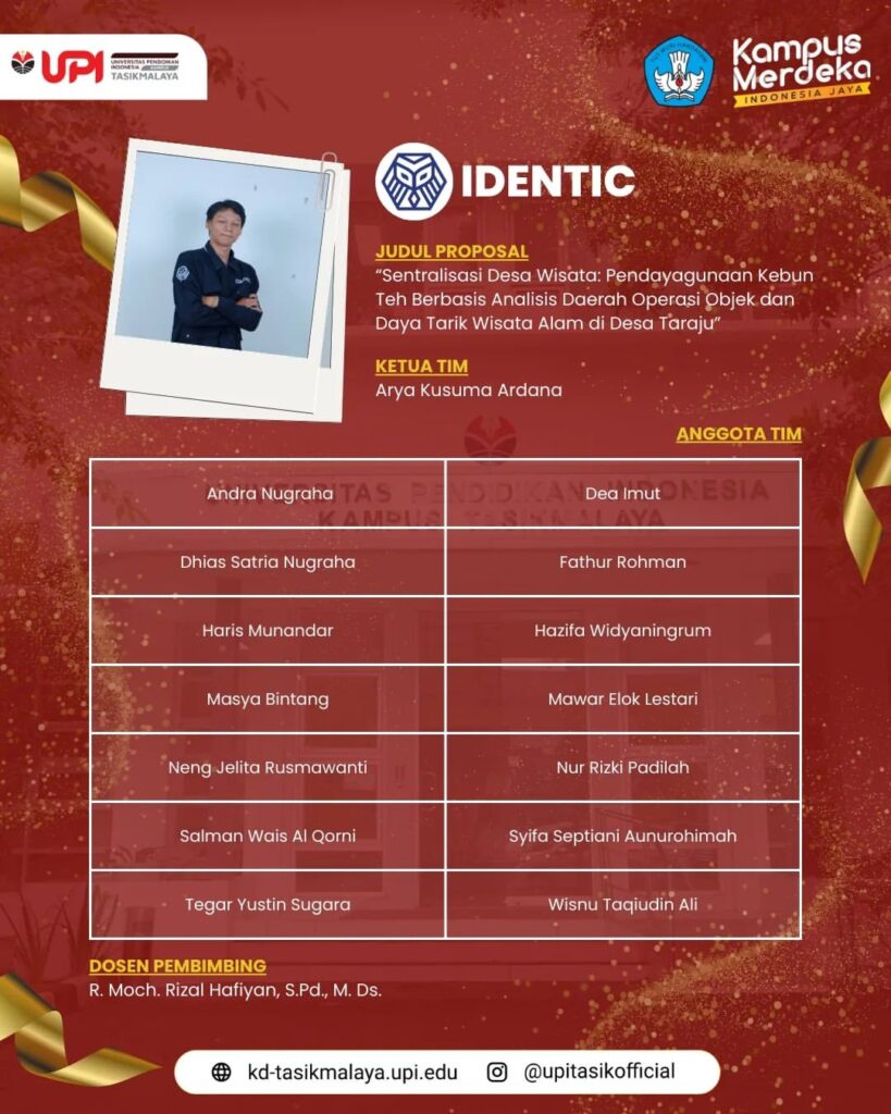 Selamat dan Sukses kepada Tim Mahasiswa UPI Kampus Tasikmalaya yang ...